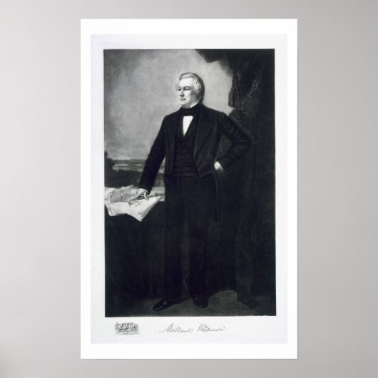 Millard Fillmore, 13. Präsident der Vereinigten St Poster (Vorne)