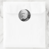 Millard Fillmore 13 Runder Aufkleber (Tasche)
