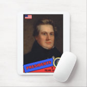 Millard Fillmore Baseball Card Mousepad (Mit Mouse)
