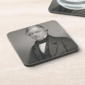 Millard Fillmore, graviert von Thomas B. Welch Getränkeuntersetzer (Linke Seite)