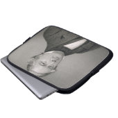 Millard Fillmore, graviert von Thomas B. Welch Laptopschutzhülle (Vorne Knopf)