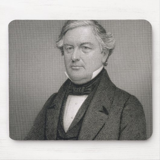 Millard Fillmore, graviert von Thomas B. Welch Mousepad (Vorne)