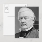 Millard Fillmore Postkarte (Vorne/Hinten)