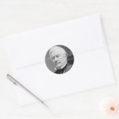 Millard Fillmore Runder Aufkleber (Umschlag)