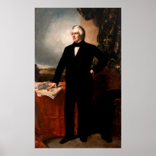 MILLARD FILLMORE von George Peter Alexander Healy Poster (Vorne)