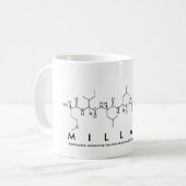 Millard Peptidname Tasse (Vorderseite Links)