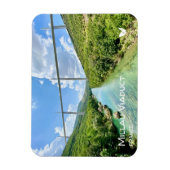 Millau Viaduct, Frankreich, fridge magnet (Vertikal)