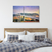 Millau Viaduct, Frankreich Leinwanddruck (Insitu (Schlafzimmer))