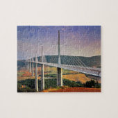 Millau Viaduct, Frankreich Puzzle (Horizontal)