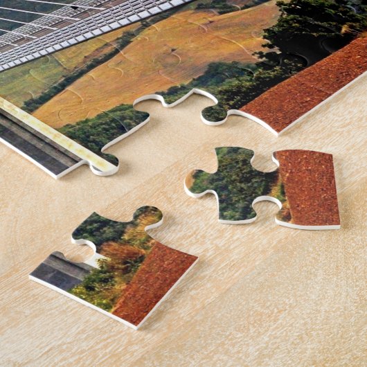 Millau Viaduct, Frankreich Puzzle (Seite)