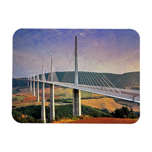 Millau Viaduct Magnet (Horizontal)