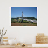 Millau viadukt poster (Küche)