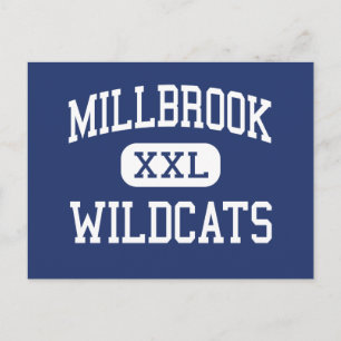 Millbrook - Wildcats - Hoch - Raleigh Postkarte