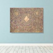 Mille Fliege mit dem Wappen von Leinwanddruck (Insitu (Holzboden))