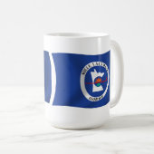 Mille Lacs Band Reservation Flag Tasse (VorderseiteRechts)