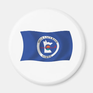 Mille Lacs Band Reservations-Flaggenmagnet Magnet