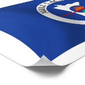 Mille Lacs Band Reservierung Flag Plakat drucken (Ecke)