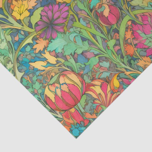 MILLEFLEUR-Dekopapier Seidenpapier (Ausschnitt)