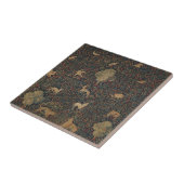 Millefleurs Tapestes mit Tieren Fliese (Seite)