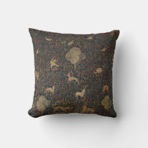 Millefleurs Tapestes mit Tieren
