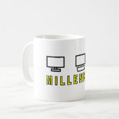 MILLENIALE Tasse (Vorderseite Links)