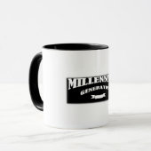 MILLENIALE Tasse (Vorderseite Links)