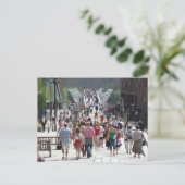 Millenium Bridge, London Postkarte (Stehend Vorderseite)