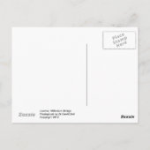 Millenium Bridge, London Postkarte (Rückseite)