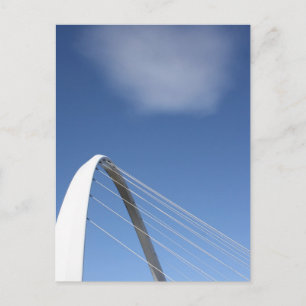 Millenium Bridge Newcastle, England Post Card Postkarte