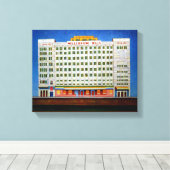 Millenium Mills Leinwanddruck (Insitu (Holzboden))