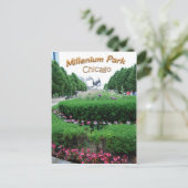 Millenium Park Bandshell Postkarte (Stehend Vorderseite)