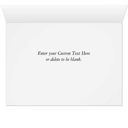 Millenium Park Frühjahrsnacht Grußkarte (Innenansicht Horizontal (Unten))