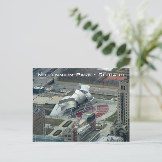 Millenium Park Postkarte (Stehend Vorderseite)