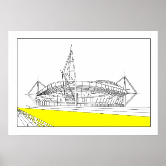 Millenium-Stadium Poster (Vorne)