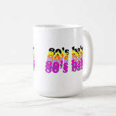 Millennial 80s birthday born eighties GEN X 1980s  Kaffeetasse (VorderseiteRechts)