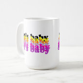 Millennial 80s birthday born eighties GEN X 1980s  Kaffeetasse (Vorderseite Links)