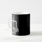 Millennial Anti Theft Device _ Funny Stick Shift  Kaffeetasse (Vorderseite Links)