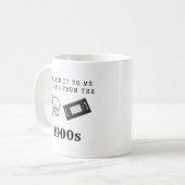 Millennial GenX Funny Gift - Erkläre es mir Kaffeetasse (Vorderseite Links)