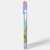 Millennial Marble | Playful Rainbow Pastel Ombre Case-Mate iPhone Hülle (Rückseite / Links)