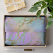 Millennial Marble | Playful Rainbow Pastel Ombre Seidenpapier (Geschenk)