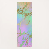 Millennial Marble | Playful Rainbow Pastel Ombre Yogamatte (Vorderseite)