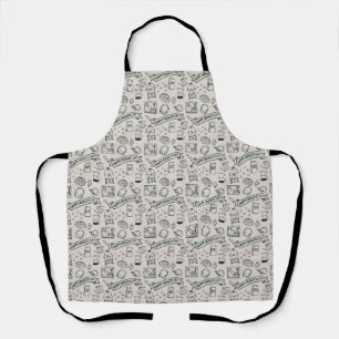 Millennial Papa Doodle-Banner Vatertagsgeschenk Schürze