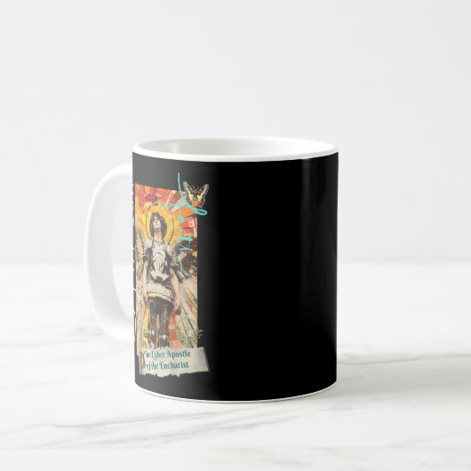Millennial Saint The Eucharist Not Me God  Kaffeetasse (Vorderseite Links)