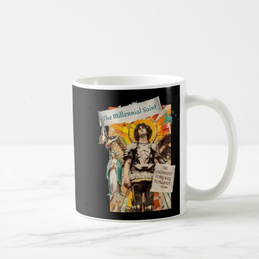 Millennial Saint The Eucharist Way To Heaven Kaffeetasse (Rechts)