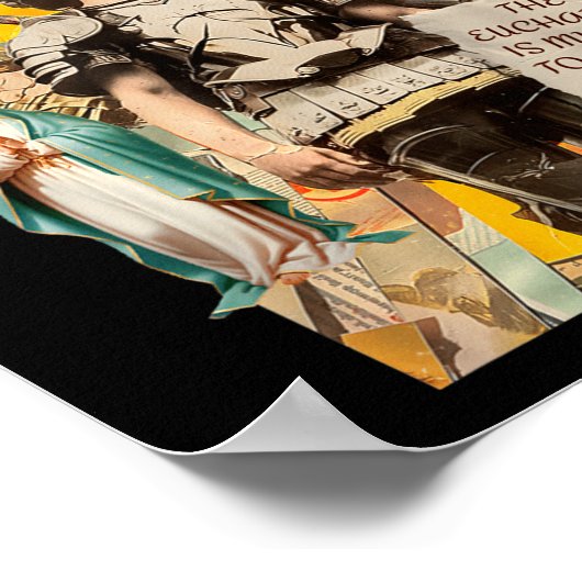 Millennial Saint The Eucharist Way To Heaven Poster (Ecke)