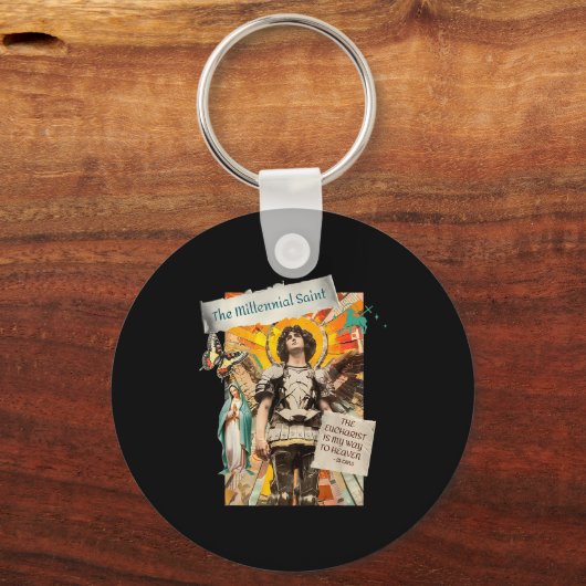 Millennial Saint The Eucharist Way To Heaven Schlüsselanhänger (Vorderseite)