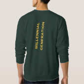 MILLENNIAL Sweat Shirt (Rückseite)