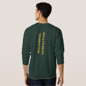 MILLENNIAL Sweat Shirt (Schwarz voll)