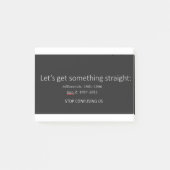 Millennials und Gen Z Post-it Klebezettel (Vorderseite)