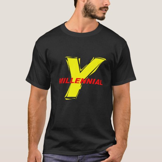 MILLENNIELLER T - SHIRT (Vorderseite)